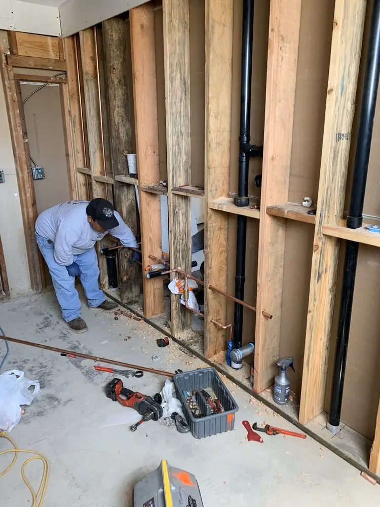 Commercial rough-in plumbing for Gas Line Repair in Arlington Heights